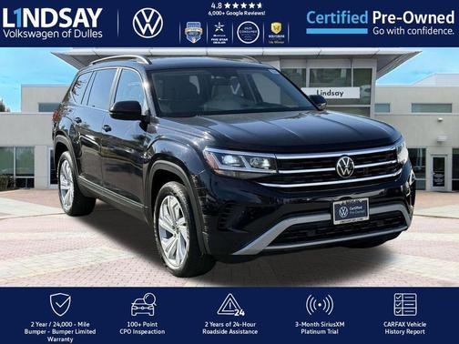 2022 Volkswagen Atlas 3.6L SE w/Technology