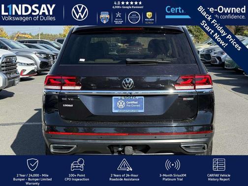 2022 Volkswagen Atlas 3.6L SE w/Technology