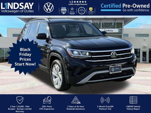 2022 Volkswagen Atlas 3.6L SE w/Technology