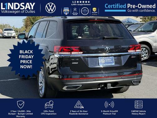 2022 Volkswagen Atlas 3.6L SE w/Technology