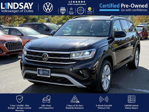 2022 Volkswagen Atlas 3.6L SE w/Technology