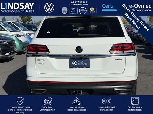 2022 Volkswagen Atlas 3.6L SE w/Technology