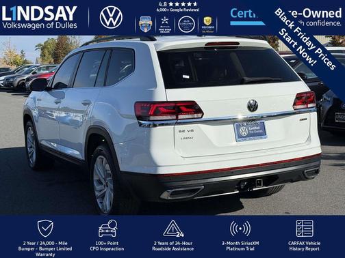 2022 Volkswagen Atlas 3.6L SE w/Technology