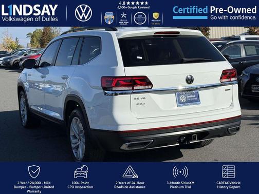 2022 Volkswagen Atlas 3.6L SE w/Technology