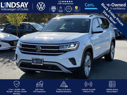 2022 Volkswagen Atlas 3.6L SE w/Technology