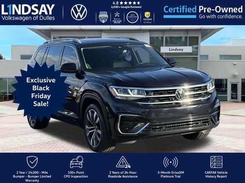2022 Volkswagen Atlas 3.6L SEL Premium