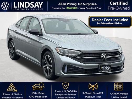 Pyrite Silver Metallic 2024 Volkswagen Jetta 1.5T Sport