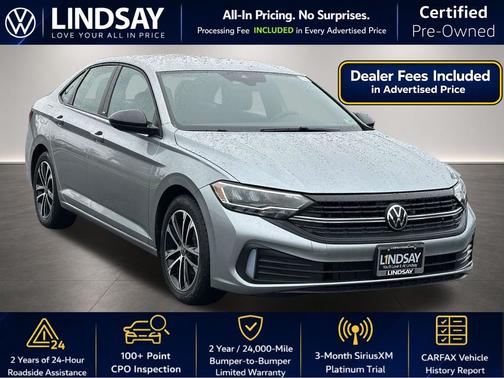 Pyrite Silver Metallic 2024 Volkswagen Jetta 1.5T Sport