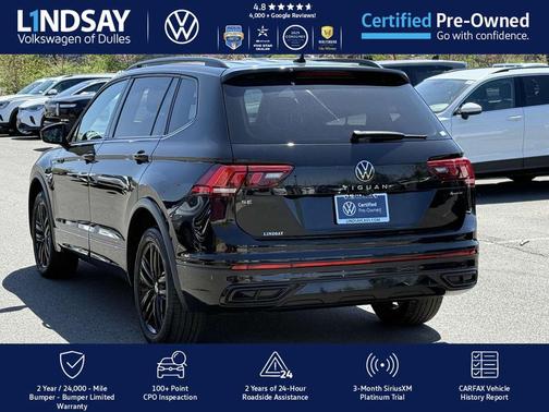 2022 Volkswagen Tiguan 2.0T SE R-Line Black 4MOTION