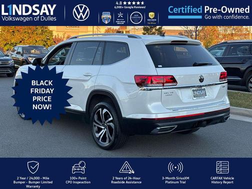 2023 Volkswagen Atlas 3.6L SEL