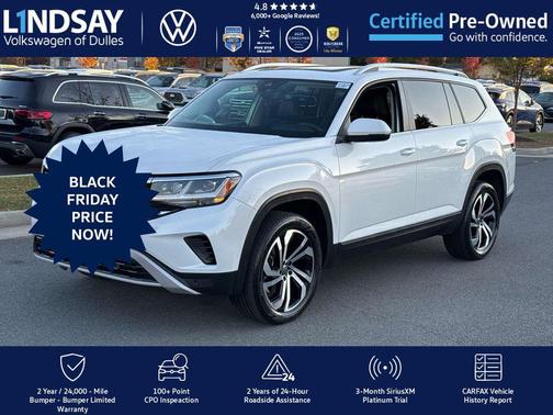 2023 Volkswagen Atlas 3.6L SEL