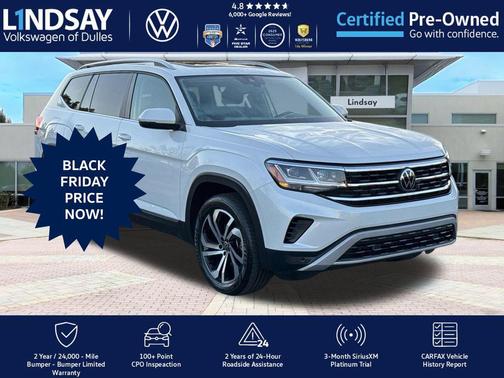 2023 Volkswagen Atlas 3.6L SEL