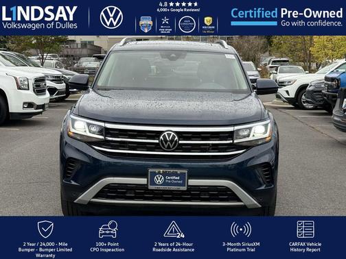 2022 Volkswagen Atlas 3.6L SEL