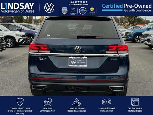 2022 Volkswagen Atlas 3.6L SEL