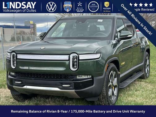 Forest Green 2022 Rivian R1T Adventure