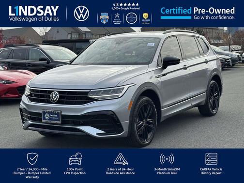 2022 Volkswagen Tiguan 2.0T SE R-Line Black 4MOTION