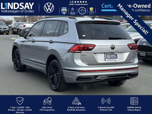 2022 Volkswagen Tiguan 2.0T SE R-Line Black 4MOTION