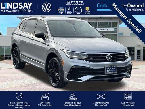 2022 Volkswagen Tiguan 2.0T SE R-Line Black 4MOTION