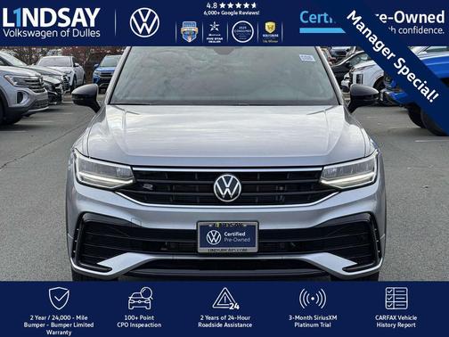 2022 Volkswagen Tiguan 2.0T SE R-Line Black 4MOTION