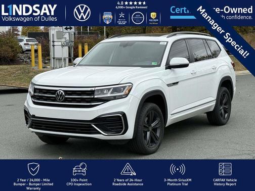 2021 Volkswagen Atlas 3.6L SE w/Technology