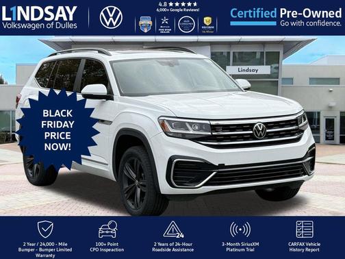 2021 Volkswagen Atlas 3.6L SE w/Technology
