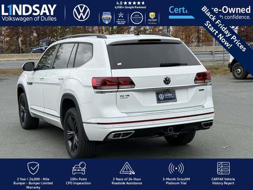 2021 Volkswagen Atlas 3.6L SE w/Technology