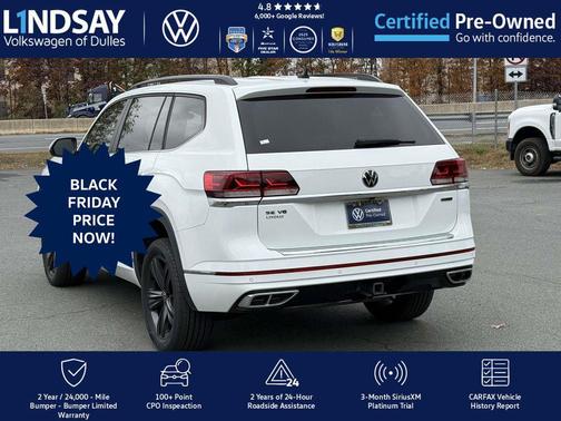 2021 Volkswagen Atlas 3.6L SE w/Technology