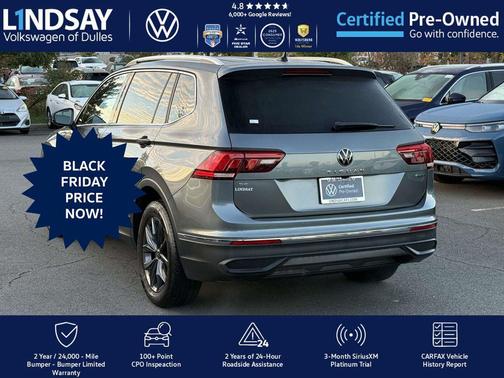 2022 Volkswagen Tiguan 2.0T SE 4MOTION