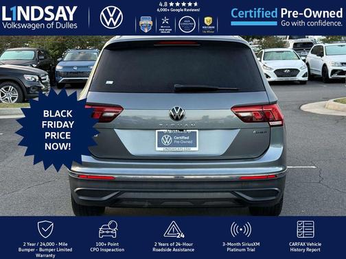 2022 Volkswagen Tiguan 2.0T SE 4MOTION