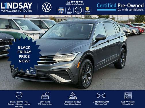 2022 Volkswagen Tiguan 2.0T SE 4MOTION
