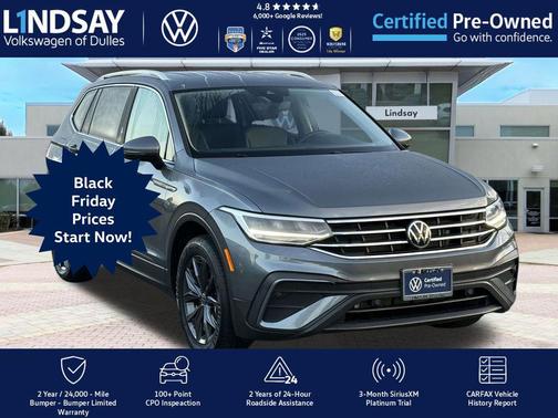 2022 Volkswagen Tiguan 2.0T SE 4MOTION