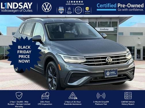 2022 Volkswagen Tiguan 2.0T SE 4MOTION