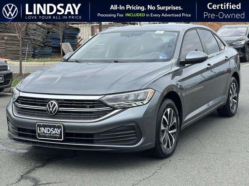 Platinum Gray Metallic 2023 Volkswagen Jetta 1.5T S