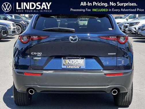 Deep Crystal Blue Mica 2025 Mazda CX-30 2.5 S Select Sport
