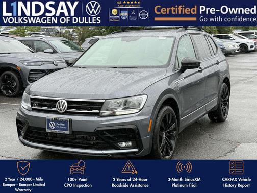 2021 Volkswagen Tiguan 2.0T SE R-Line Black 4MOTION