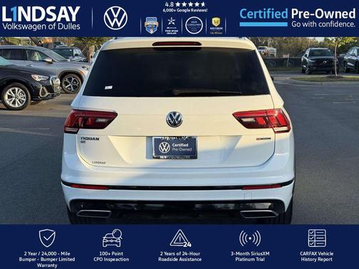 2021 Volkswagen Tiguan 2.0T SE R-Line Black 4MOTION