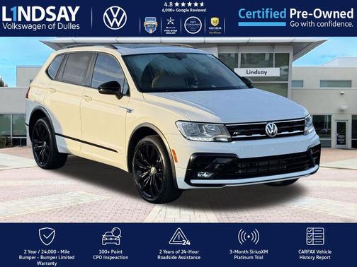 2021 Volkswagen Tiguan 2.0T SE R-Line Black 4MOTION