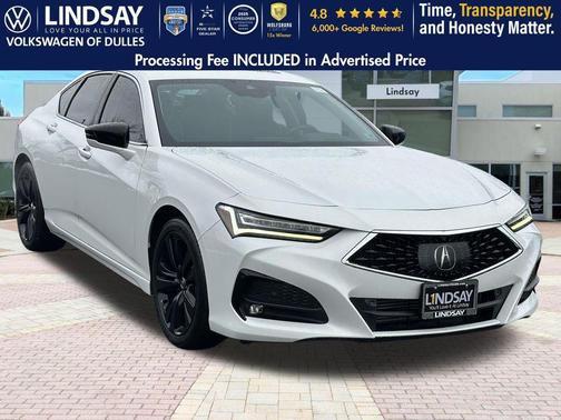 Platinum White Pearl 2021 Acura TLX Base