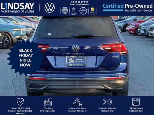 2022 Volkswagen Tiguan 2.0T SE 4MOTION