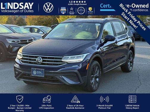 2022 Volkswagen Tiguan 2.0T SE 4MOTION