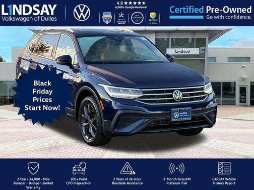 2022 Volkswagen Tiguan 2.0T SE 4MOTION