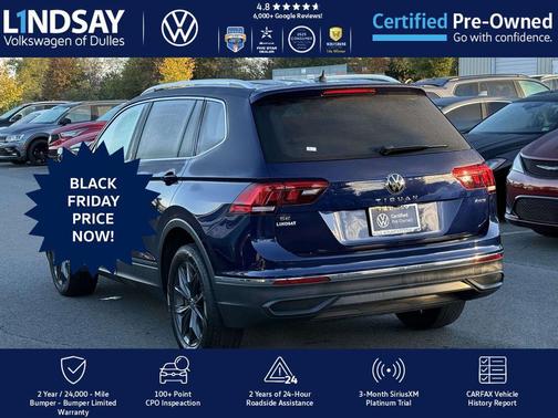 2022 Volkswagen Tiguan 2.0T SE 4MOTION