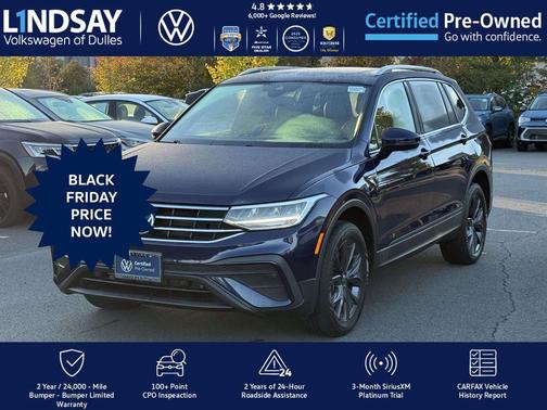 2022 Volkswagen Tiguan 2.0T SE 4MOTION