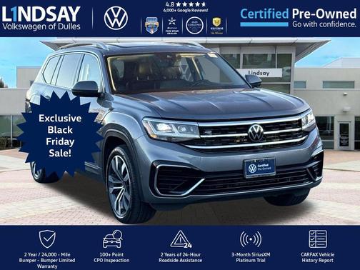 2023 Volkswagen Atlas 3.6L SEL Premium