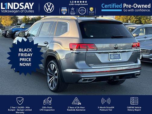 2023 Volkswagen Atlas 3.6L SEL Premium