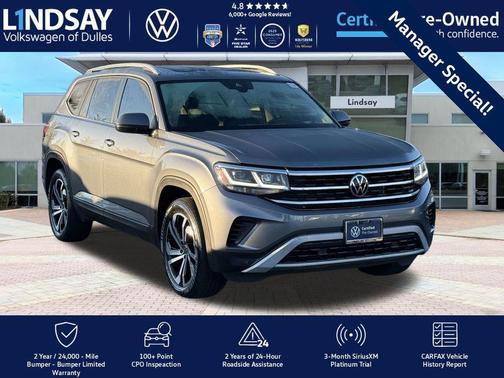 2022 Volkswagen Atlas 3.6L SEL