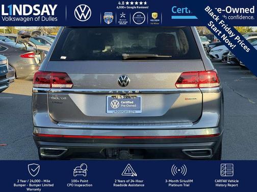 2022 Volkswagen Atlas 3.6L SEL