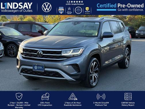 2022 Volkswagen Atlas 3.6L SEL