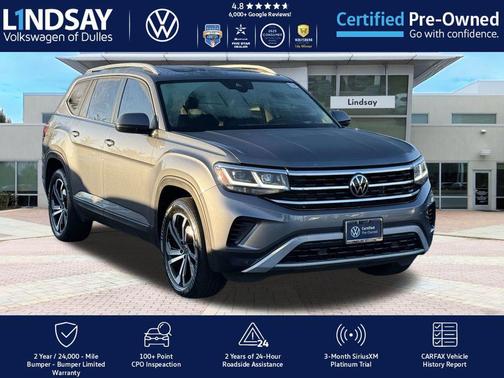 2022 Volkswagen Atlas 3.6L SEL