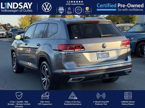 2022 Volkswagen Atlas 3.6L SEL